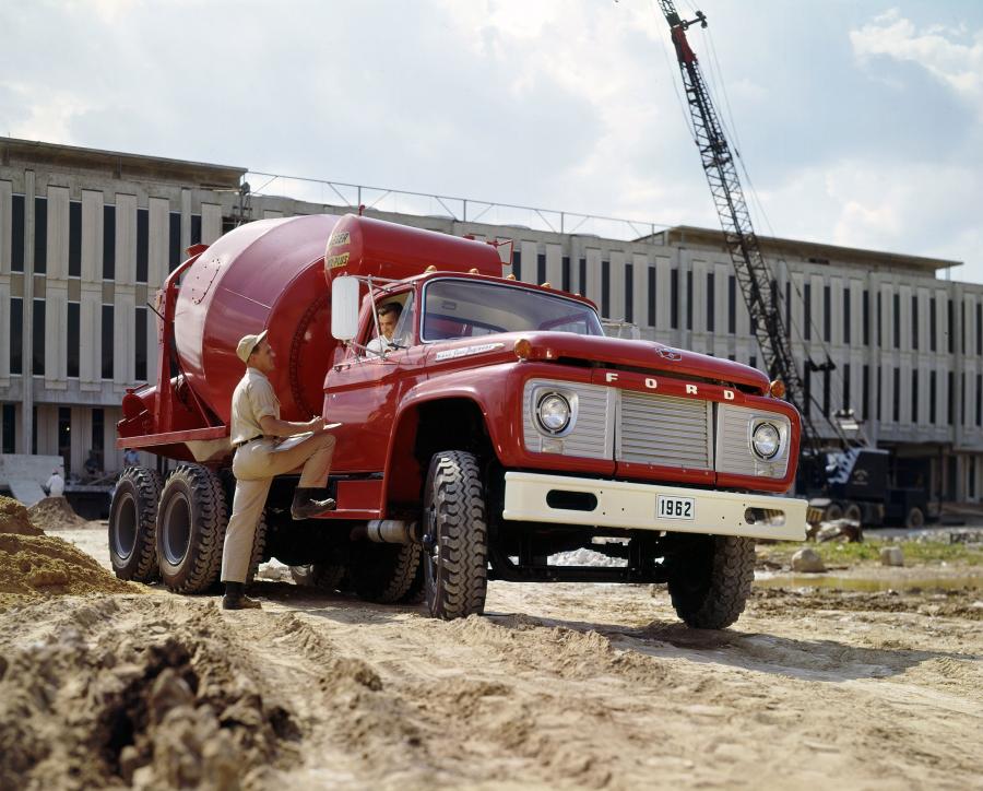  Ford FT-850 Super Duty Concrete Mixer 1962 года  (фото 1 из 1)